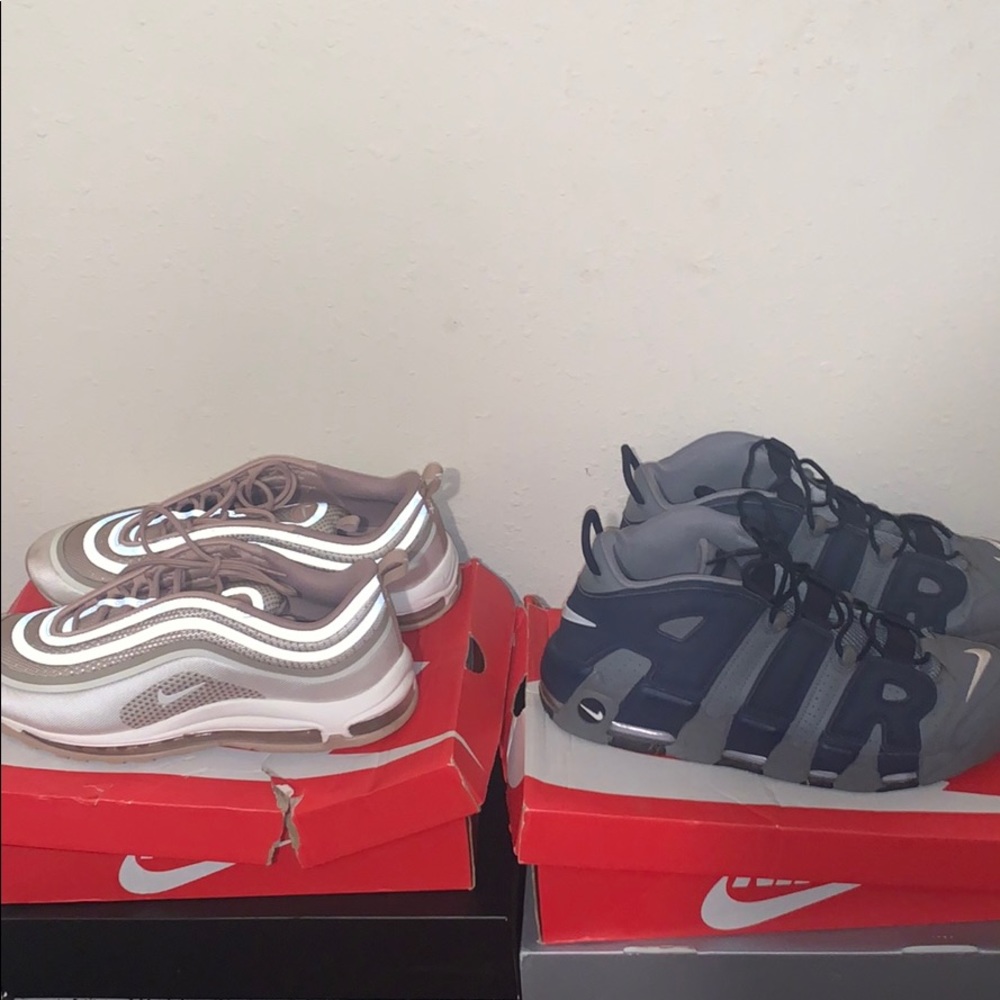 Nike air max 97 & nike uptempo 96